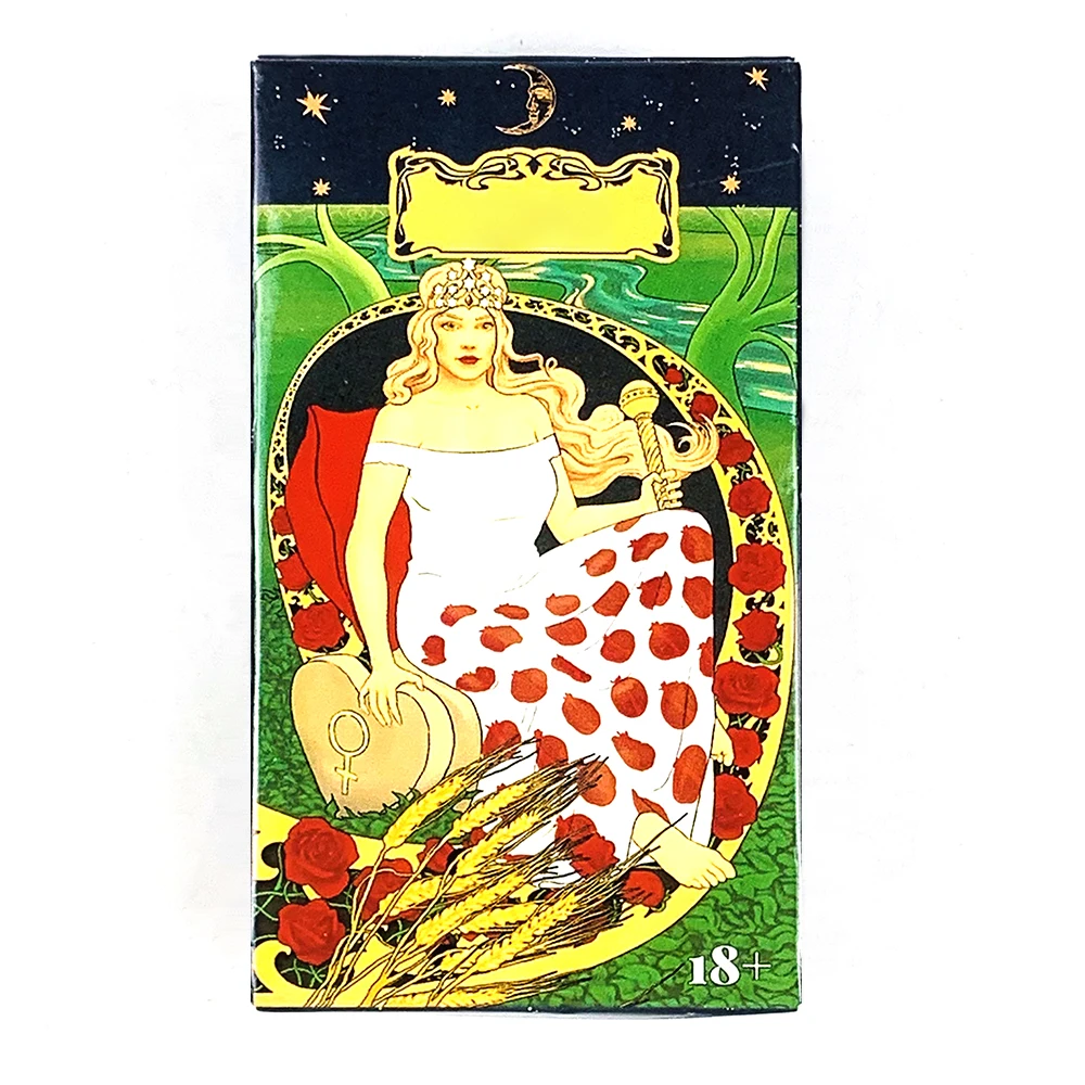 Baralho De Tarô Russo, 78 Cartas, Com Guia Impresso, Versão Para Adivinhação.