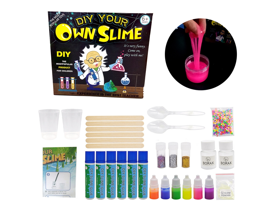 Ats kit de Fabricação de Barro Cristal para Crianças Kit Diy de Mãos Próprias Ultimatse