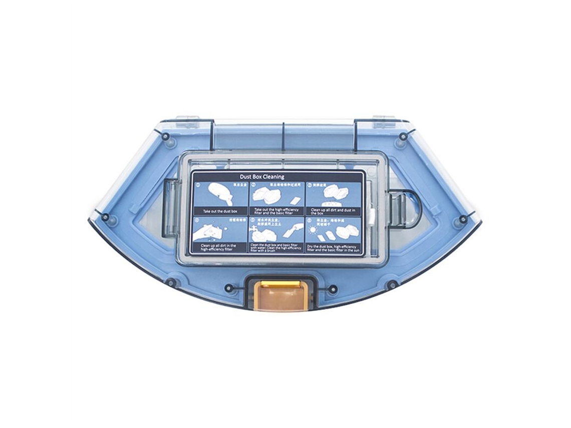 Recipiente para Aspirador de Pó Exvac660 Exvac680s 880, Caixa para Aspirador de Pó X500 Pro, Porta de Sucção BRILVIBERA