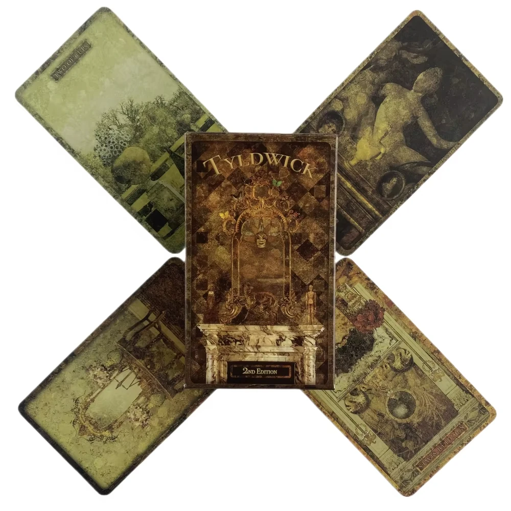 Jogo De Cartas De Tarô Tyldwick, Jogo De Tabuleiro, Cartas Oráculo.
