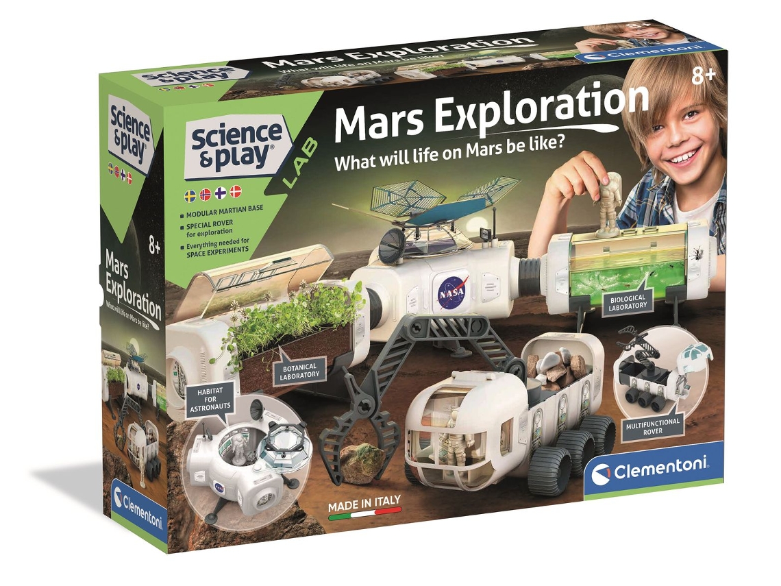 Clem. Exploração Da Nasa Em Marte Clementoni