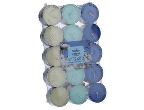VELAS PERFUMADAS ALGODÃO 30UNI. 