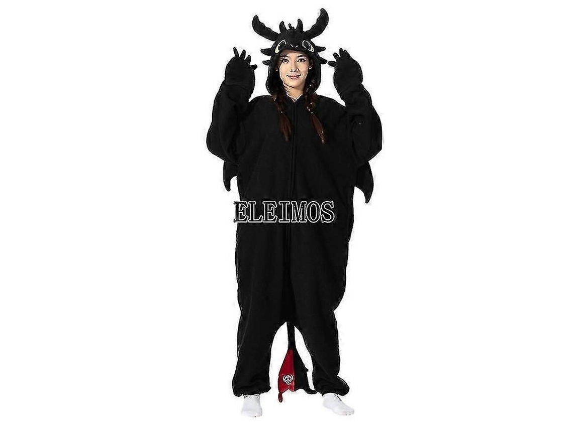 Pijama Kigurumi Onesie para Adultos, Tamanho 168-178cm, Mulher e Homem, Traje de Halloween | S/MARCA