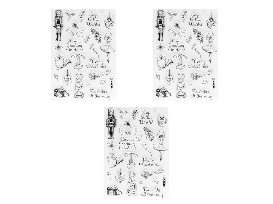 Selos De Natal Para Embossing E Scrapbooking