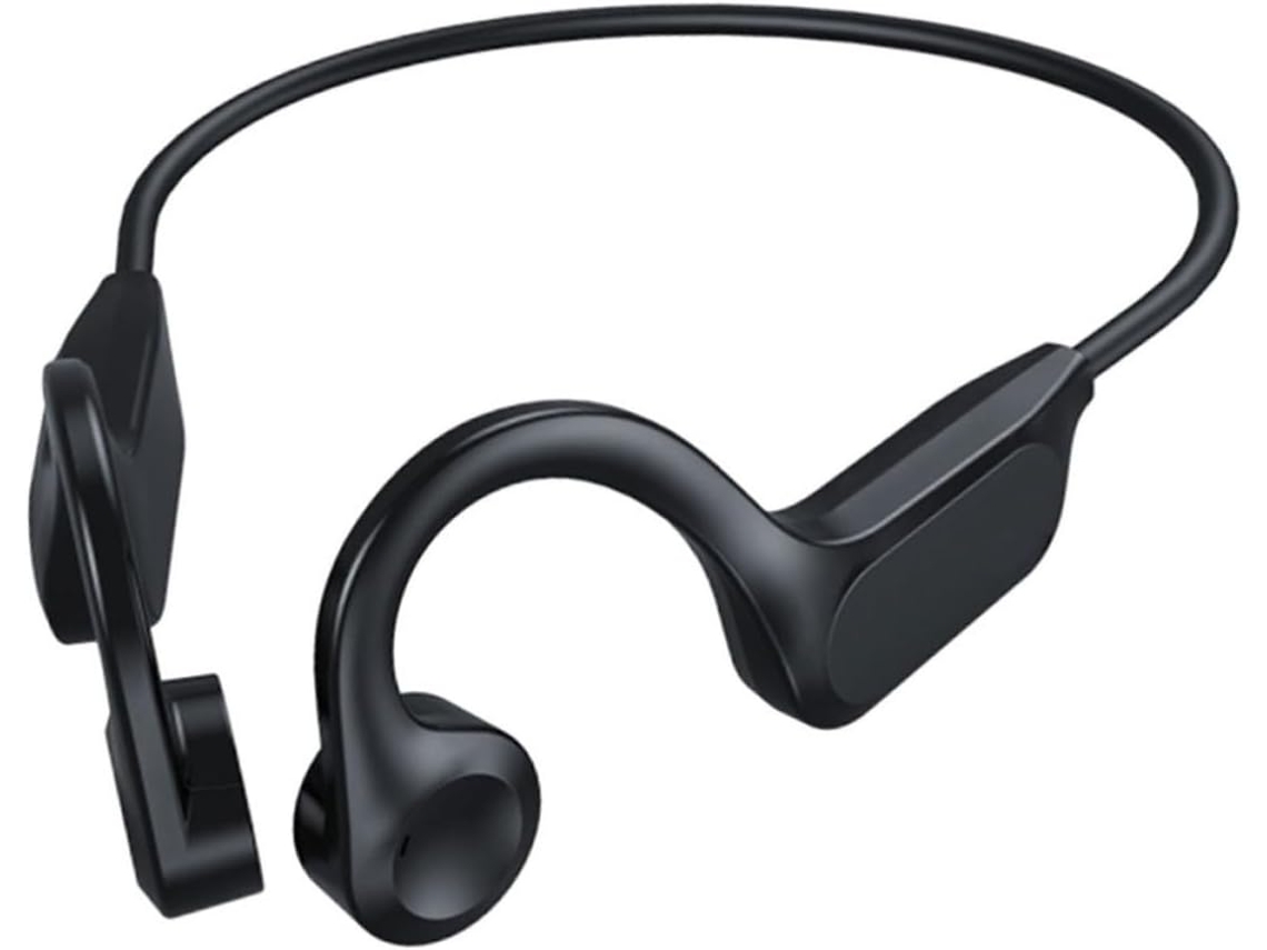 Luxshiny Écouteurs Sans Fil Recarregávels Tour De Cou Noirs En Abs, Étanches Et Sûrs, Course À Pied Activités