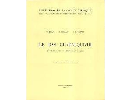 Livro Le bas-Guadalquivir de Michel Drain (Espanhol)