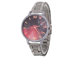 Reloj De Pulsera De Acero Para Hombre Y Mujer Zhoulianfa Moda Cuarzo Plata
