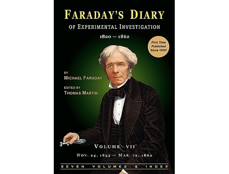 Livro Faradays Diary of Experimental Investigation 2nd edition Vol 7 de Michael Faraday (Inglês)