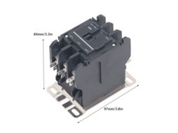 Contator Ac De 30a, 3 Polos, Laxiscreed, Para Condensadores E Compressores De Ar Condicionado