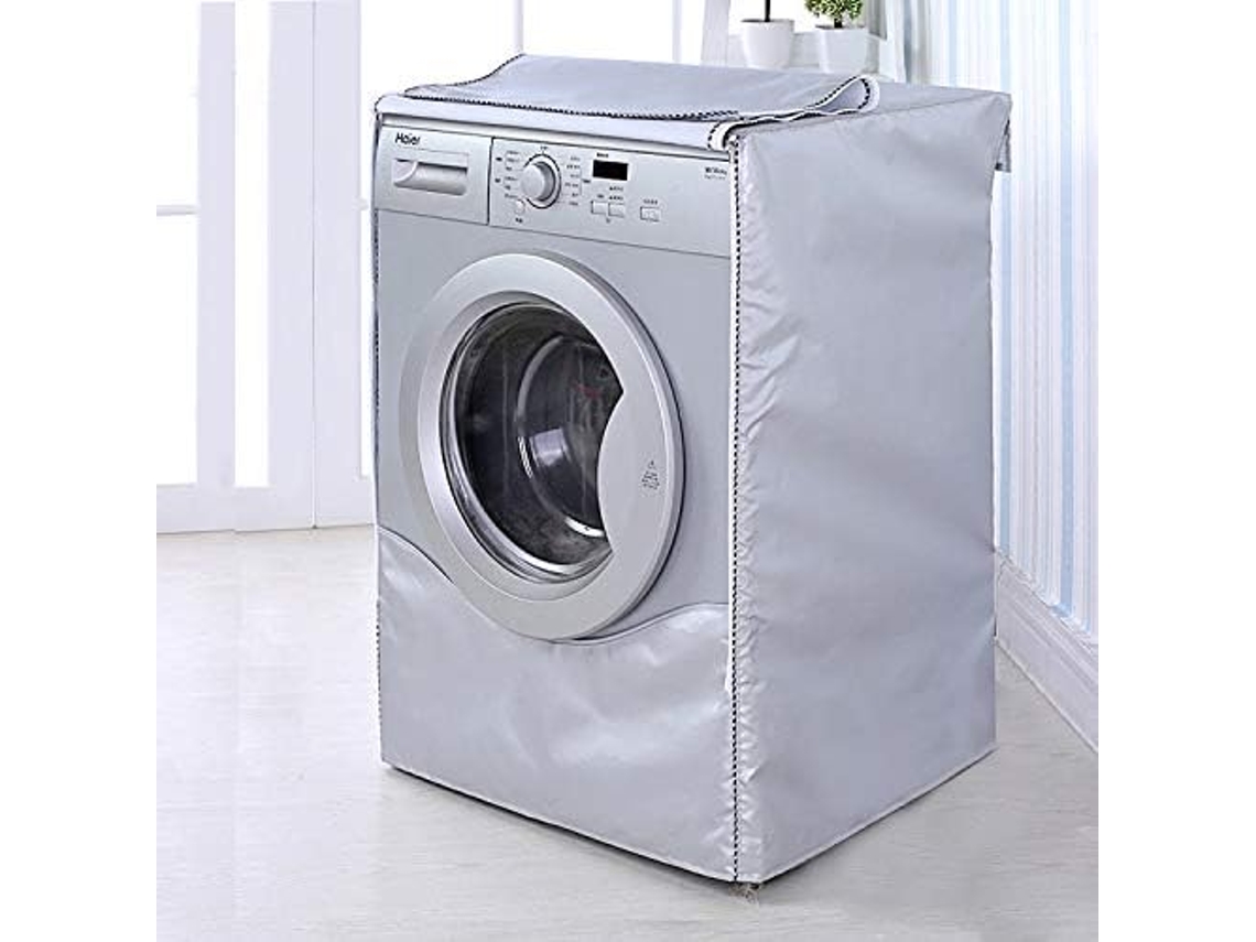 Capa para Máquina de Lavar Roupa, 85× 60× 57 Cm, com Fecho de Correr, Resistente À Água BRILVIBERA