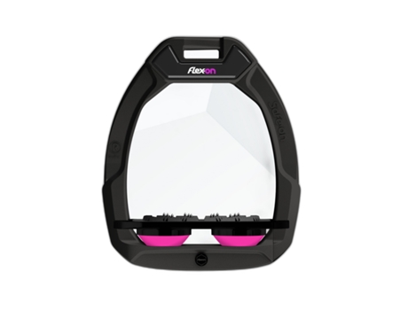 aliminium flat grip caliper preto/preto/preto-rosa FLEX ON