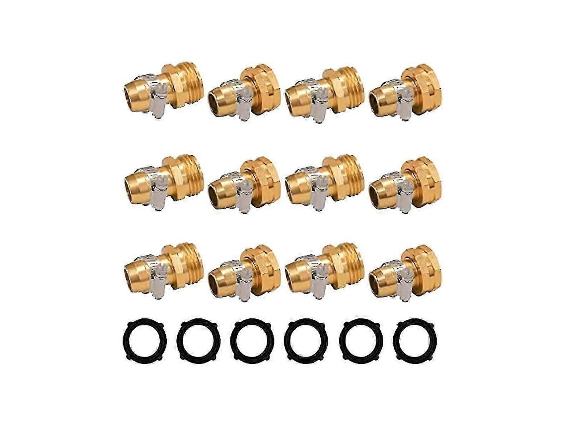 6 Conjuntos De Conector De Reparo Para Mangueira De Jardim, Para Mangueira De Jardim De 3/4 Polegadas Ou 5/8 Polegadas, Para Irrigação