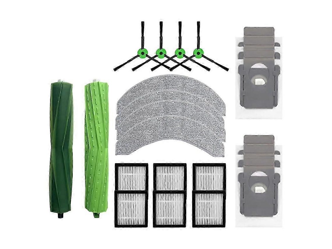Acessórios para Aspirador Robô Combo 10 Max: Escova Principal, Filtro Hepa, Pano de Limpeza, Saco de Pó BRILVIBERA
