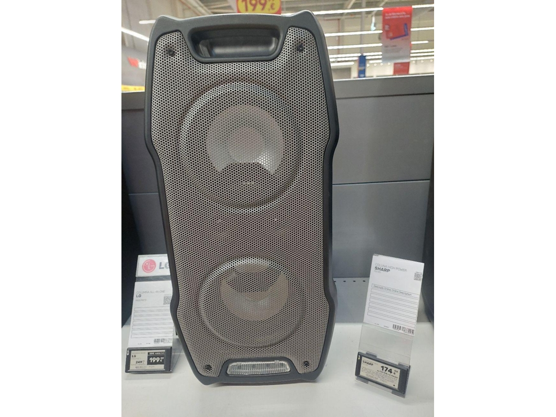 Coluna High Power SHARP PS-931 (Outlet Grade A - 180 W - Bluetooth)