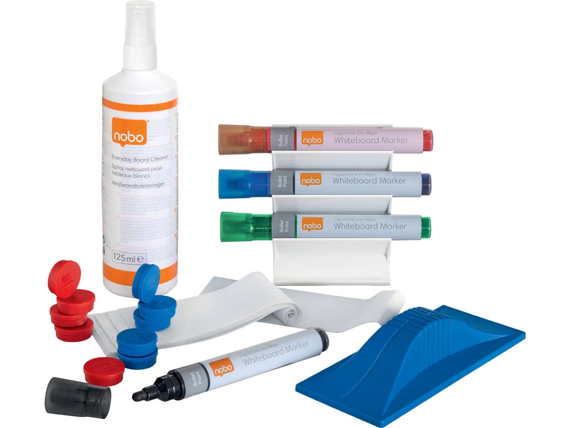 Kit de Acessórios para Quadros Brancos NOBO Completo