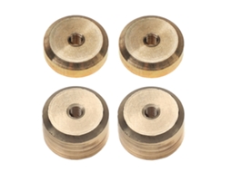 4 Pcs Contrapeso De Latão Para Carro De Controle Remoto Tamiya Hsp Kyosho Sakura Yokomo Drift Touring Peças De Upgrade