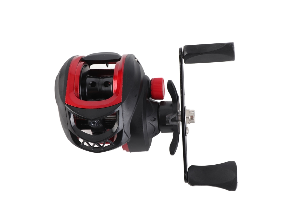 Molinete Baitcasting Metal Leve para Pesca Salgada e Doce Mão Esquerda | S/MARCA
