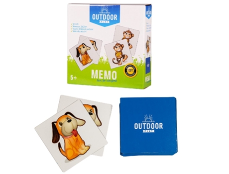 Jogo de cartas OUTDOOR PLAY Memo (4 anos)