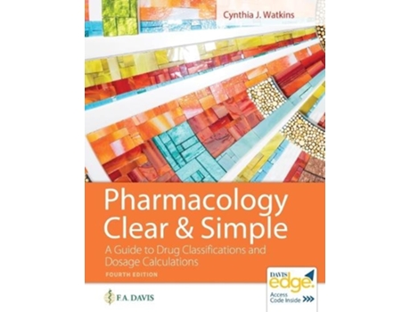 Livro Pharmacology Clear amp Simple de Cynthia J Watkins Rn Msn Cpn (Inglês)