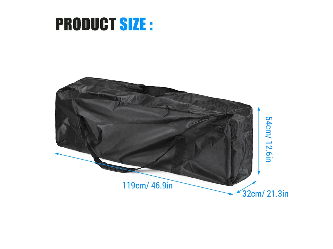 Bolsa De Transporte Impermeável Para Scooter Elétrico Max G30 Acessório De Armazenamento Portátil