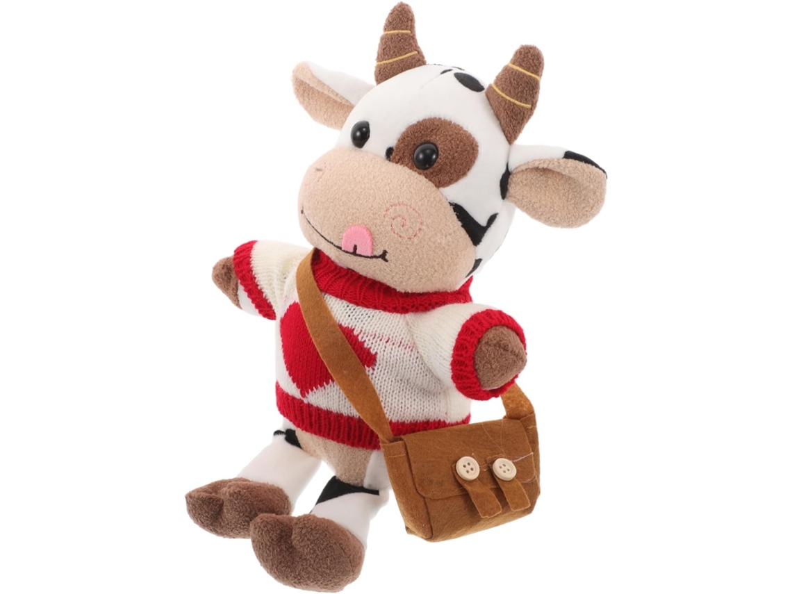 Pequenos Brinquedos De Pelúcia Vaca Para Decoração Trailers, Bichinho