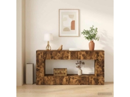Vidaxl Aparador Carvalho Fumado 155 X 29 X 74 Cm Madeira Engenheirada