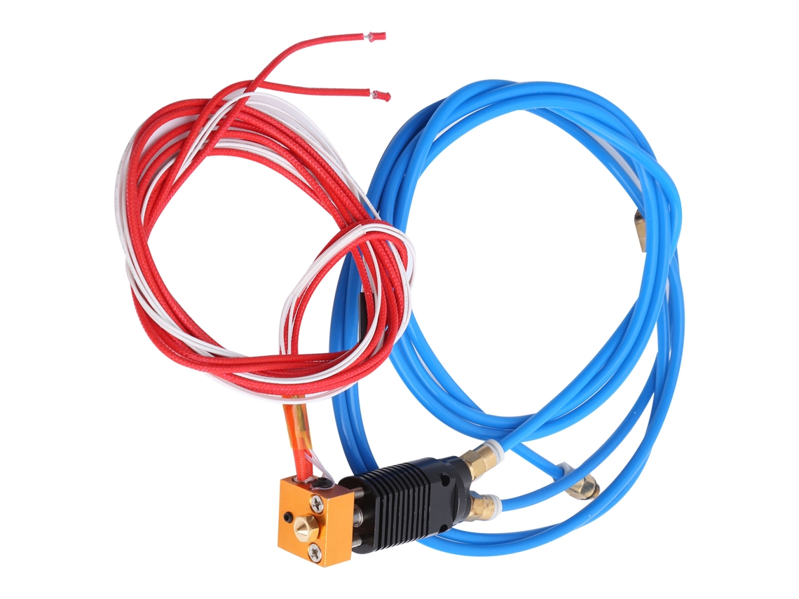 Kit Cabeça Extrusão Impressora 3d 2 em 1 Hot End 1.75mm para Cr10s Pro Ender 3 Abs 113g