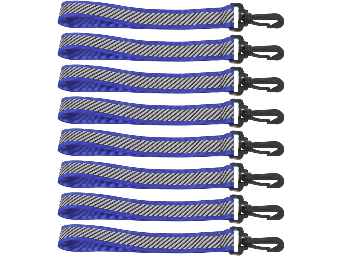Conjunto de 8 Chaveiros com Alça Refletora SFUSHOS