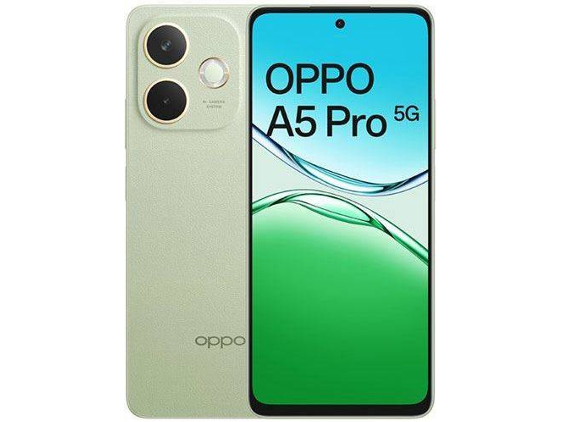 Smartphone OPPO A5 Pro 5G (6.67'' - 8 gb - 256 gb - Verde)