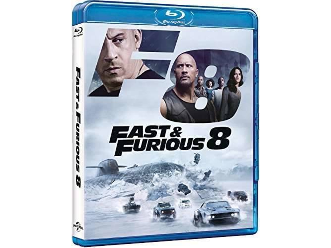 Blu-Ray Fast & Furious 8 (Edição em Espanhol)