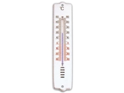 Termômetro De Plástico Abs Metaltex 20,5 Cm Branco