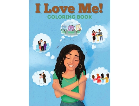 Livro I Love Me Coloring Book de Elsie Guerrero (Inglês)