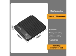 Balança Eletrônica Inteligente para Café AQUAFORGE