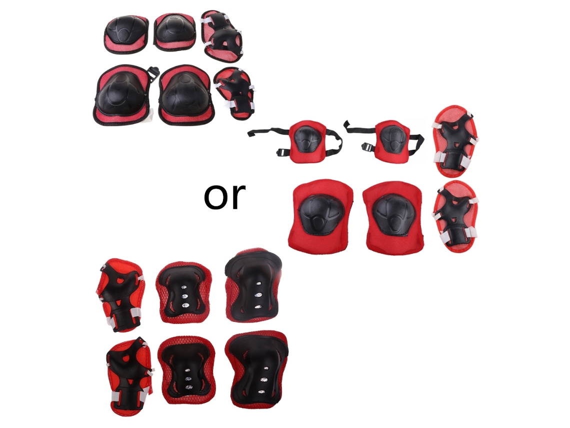 Joelheiras infantis para bicicleta, patins, proteção, cotoveleiras, para patinete, para crianças AQUAFORGE