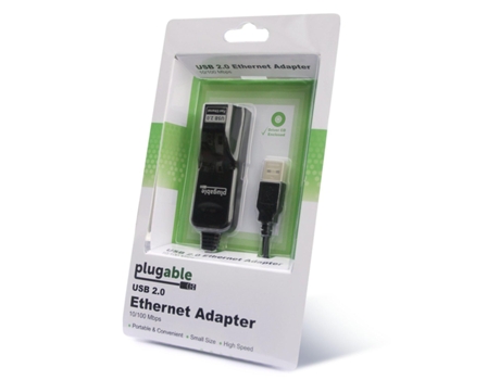 Plugable Technologies Usb2-E100 Cartão de Rede Ethernet