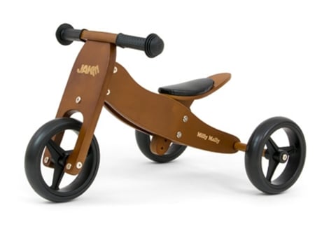 Bicicleta 2 Em 1 Milly Mally Jake Dark Natural