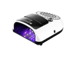2025 Lâmpada de Secagem Unhas Aspirador Pó Exaustor 2 em 1 Alta Potência Uv Led Coletor Máquina Multifuncional GOKOCO