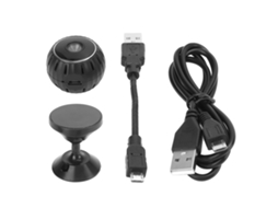 Câmera De Segurança Mini Sem Fio 1080p Com Wifi, Visão Em Tempo Real, Ângulo Amplio, Interior E Exterior, Compatível Com App