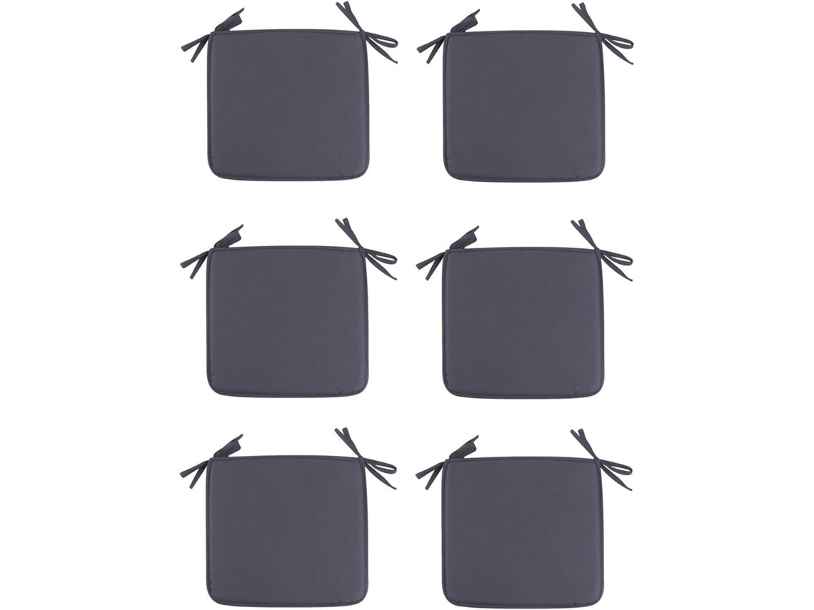 Genérico Almofadas Para Cadeiras Com Tira Quadrada, Almofadas Para Cadeiras De Jardim O Verão, Cadeiras De Jantar