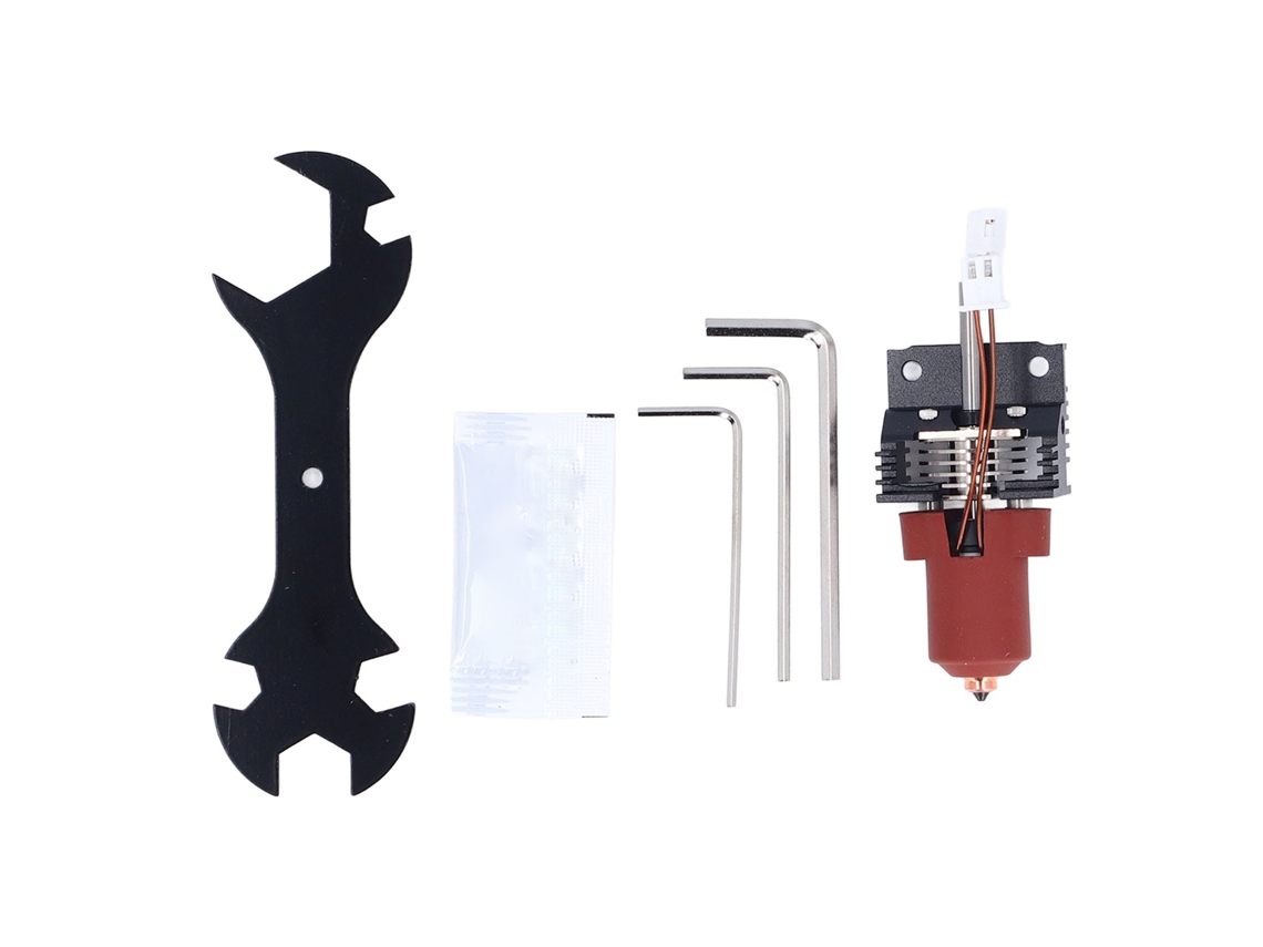 Kit De Bloco De Aquecimento Hotend Cerâmico 60w Para Impressoras 3d K1 K1c K1 Maximum Com Dissipador De Calor