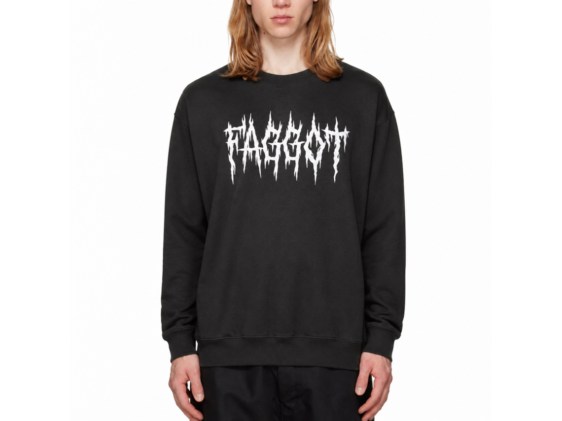 Moletom Rockinstone Faggoth com estilo de designer exclusivo