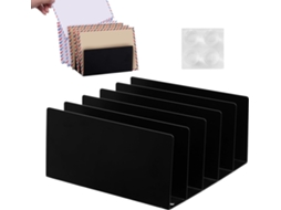 Organizador De Arquivos De Mesa | Armário De Arquivos Vertical Em Metal Para Documentos Porta Arqu Gokoco