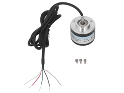 Encoder Rotativo Incremental 2 Fases 50mm Ip50 Pnp 1000p/r Dc5 24v
