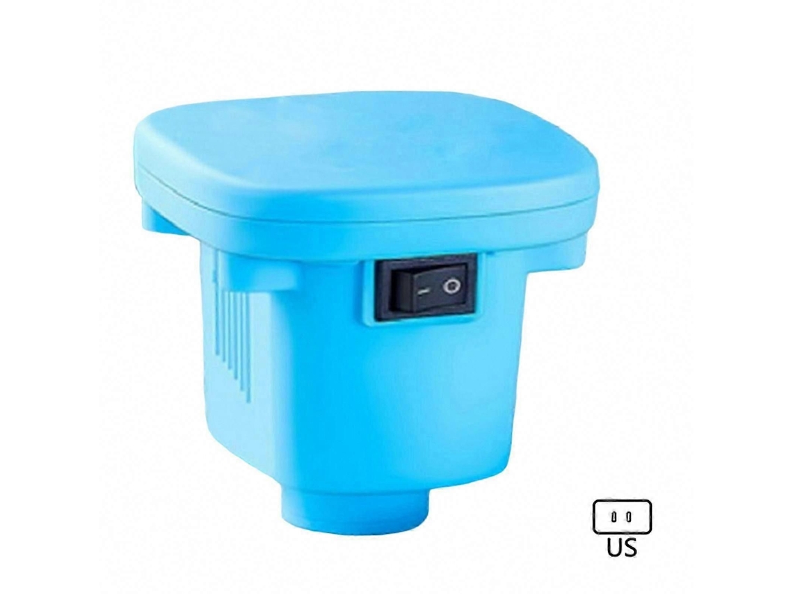 Bomba De Ar Elétrica Funcional E Eficiente Para Sacos Aspirador Pó, Ideal Roupas Viagens. Cor Rosa.