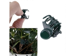 100 Clips de Suporte para Plantas de Jardim, Clips de Caule para Orquídeas e Trepadeiras