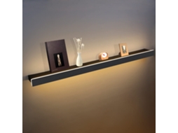Focos Iluminação de Teto Moderno E14 Vidro Fumê 4 Luzes Ajustável 350° para Sala e Quarto NETTLIFE