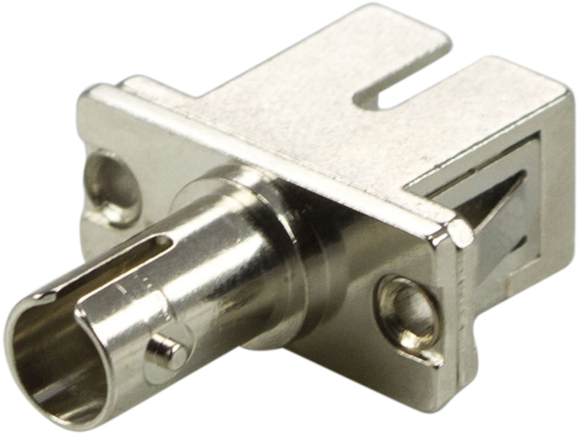 Conector De Fibra Óptica De Encaixe, 1xsc St, Multimodo, Simplex, Metálico Aquaforge