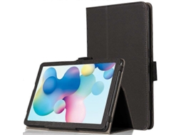 Capa de couro texturizada Webake com suporte para tablet Tcl Nxtpaper 10s