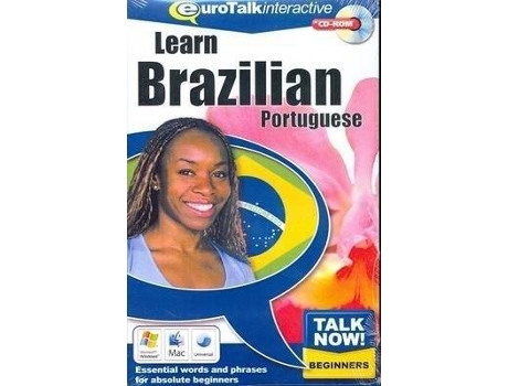 Livro Talk Now! Learn Brazilian Portuguese : Essential Words and Phrases for Absolute Beginners de . (Inglês)