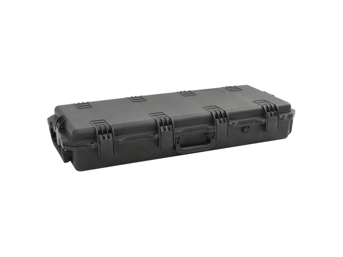 vidaXL Mala de viagem portátil 100,5x42x17 cm PP preto